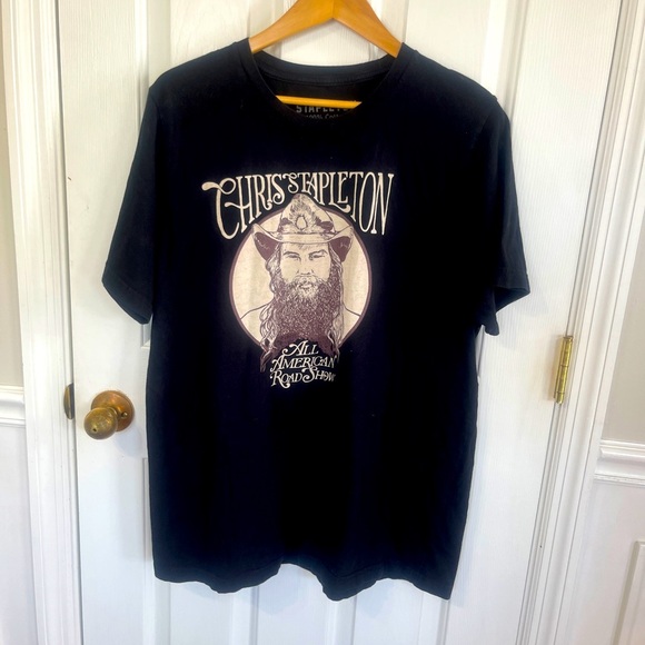 Chris Stapleton | Shirts | Chris Stapleton Xl Black All American Road ...